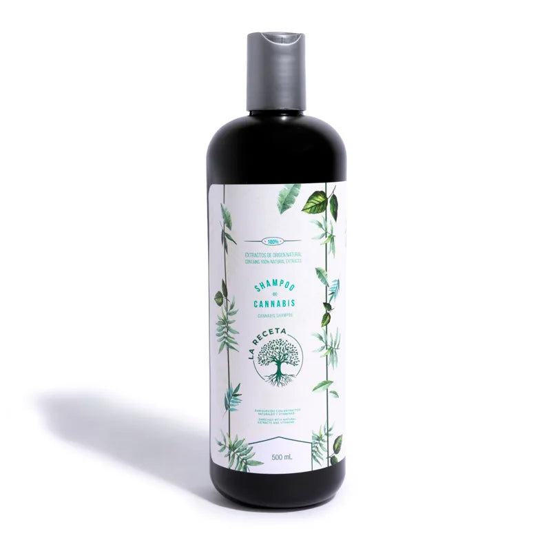 Shampoo de Cannabis para Cabello Graso