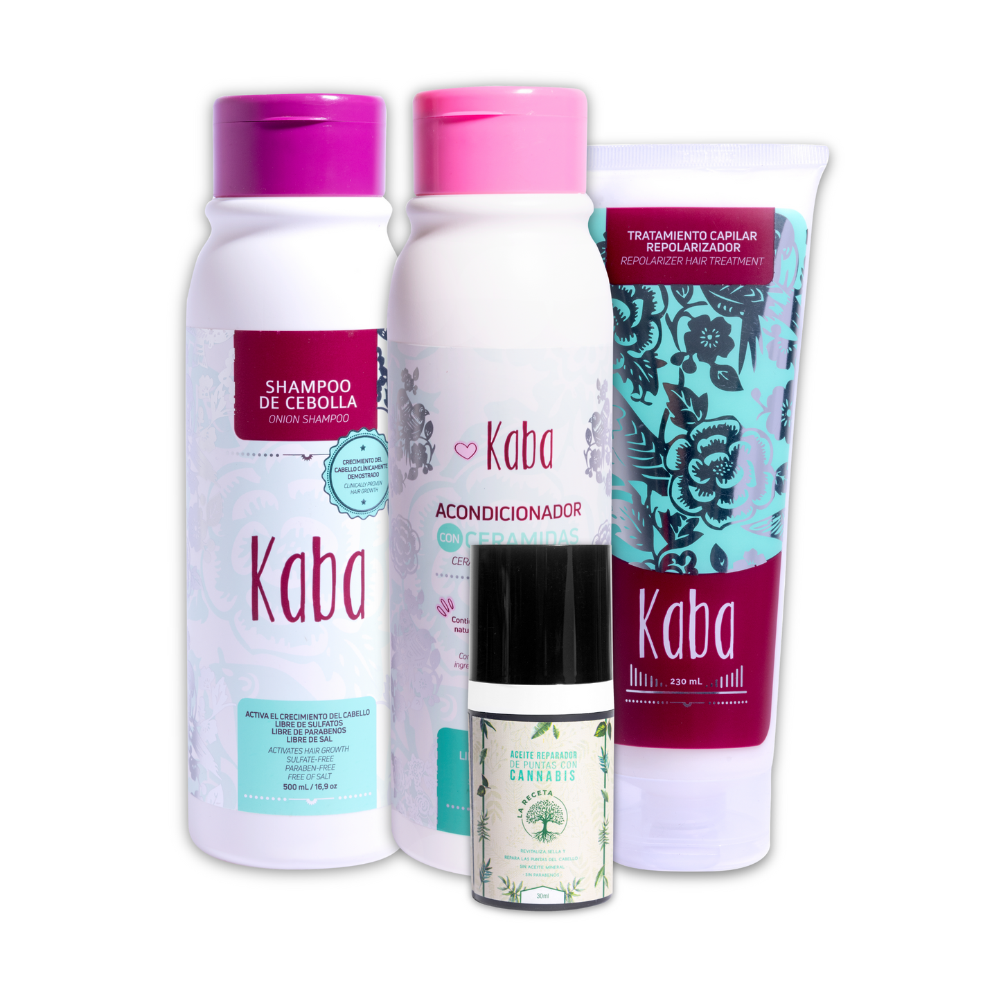 Kit Crecimiento y Reparación + Aceite de Puntas La Receta