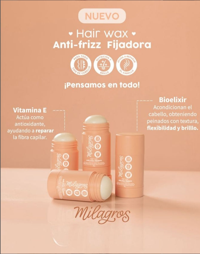 Hair Wax Sitck - Anti Frizz Fijadora